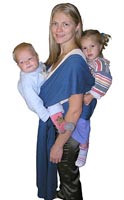 Слінг-шарф - геніальне пристосування для носіння дитини