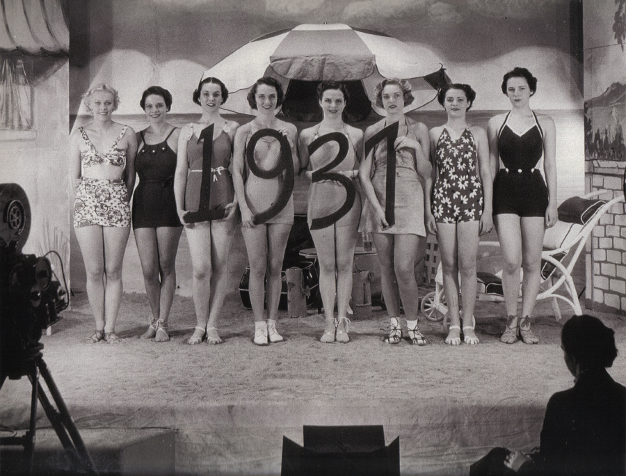 Черговий конкурс краси демонструє нам купальники зразка 1931 року: