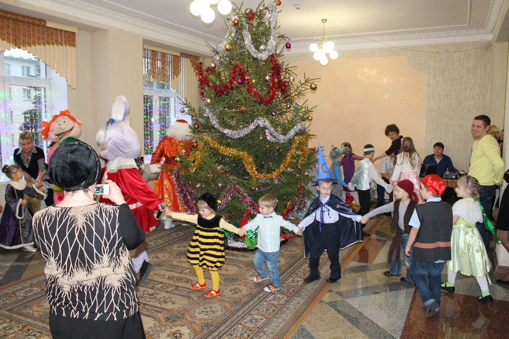 В період новорічних свят діти співробітників ВГМУ стали учасниками різних урочистих заходів