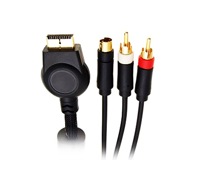 S-Video кабель   , Який Вам доведеться купити окремо, використовується, якщо телевізор не підтримує HDMI або компонентний AV