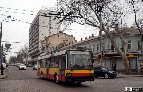 Тролейбуси ЮМЗ - 1980-90-х років - складають основу парку в Одесі