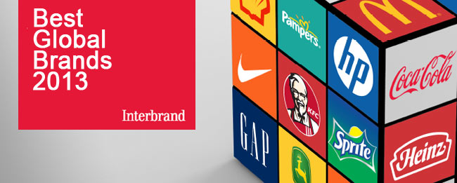 Міжнародне агентство   Interbrand   і журнал BusinessWeek представили рейтинг найдорожчих глобальних брендів 2013 року «Best Global Brands 2013»
