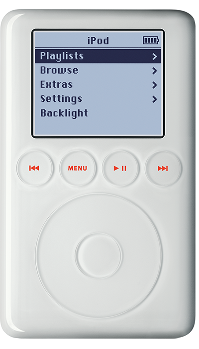 Моделі iPod (з док-роз'ємом) вважаються пристроями iPod 3-го покоління