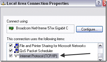 Ви можете зайти в Пуск, Панель керування, із мережею, правою кнопкою мишки на підключення до мережі, вибрати властивості і подивитися, який протокол може бути перелічений