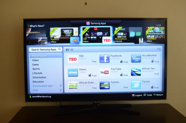 Телевизоры с плоским экраном и Smart TV
