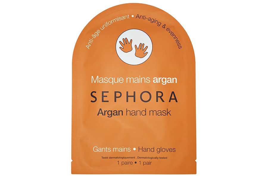 Тканинна маска для рук Argan Hand Mask, Sephora